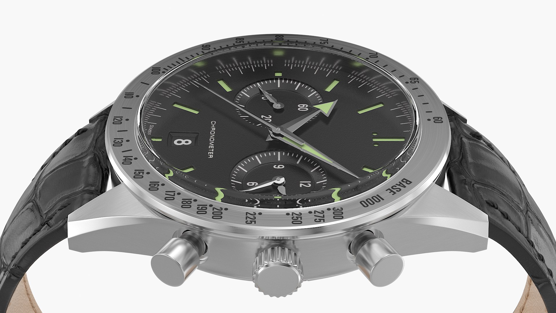 3D Chronometer Watch Closed Leather Bracelet Black Dial https://p.turbosquid.com/ts-thumb/vZ/1oUVsp/gD/r6/png/1722785661/1920x1080/fit_q87/3a06be1ba205dd647419c5140fd309b8965e89e6/r6.jpg