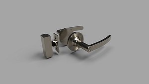 3D Door Knob N21 model