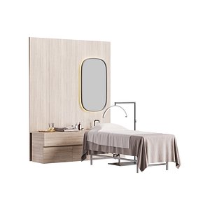 3D Modern spa and accessories 04 model