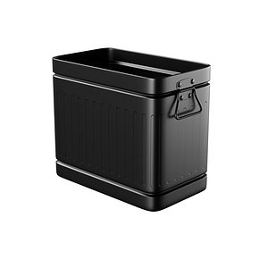 Rectangular Bathroom Trash Can