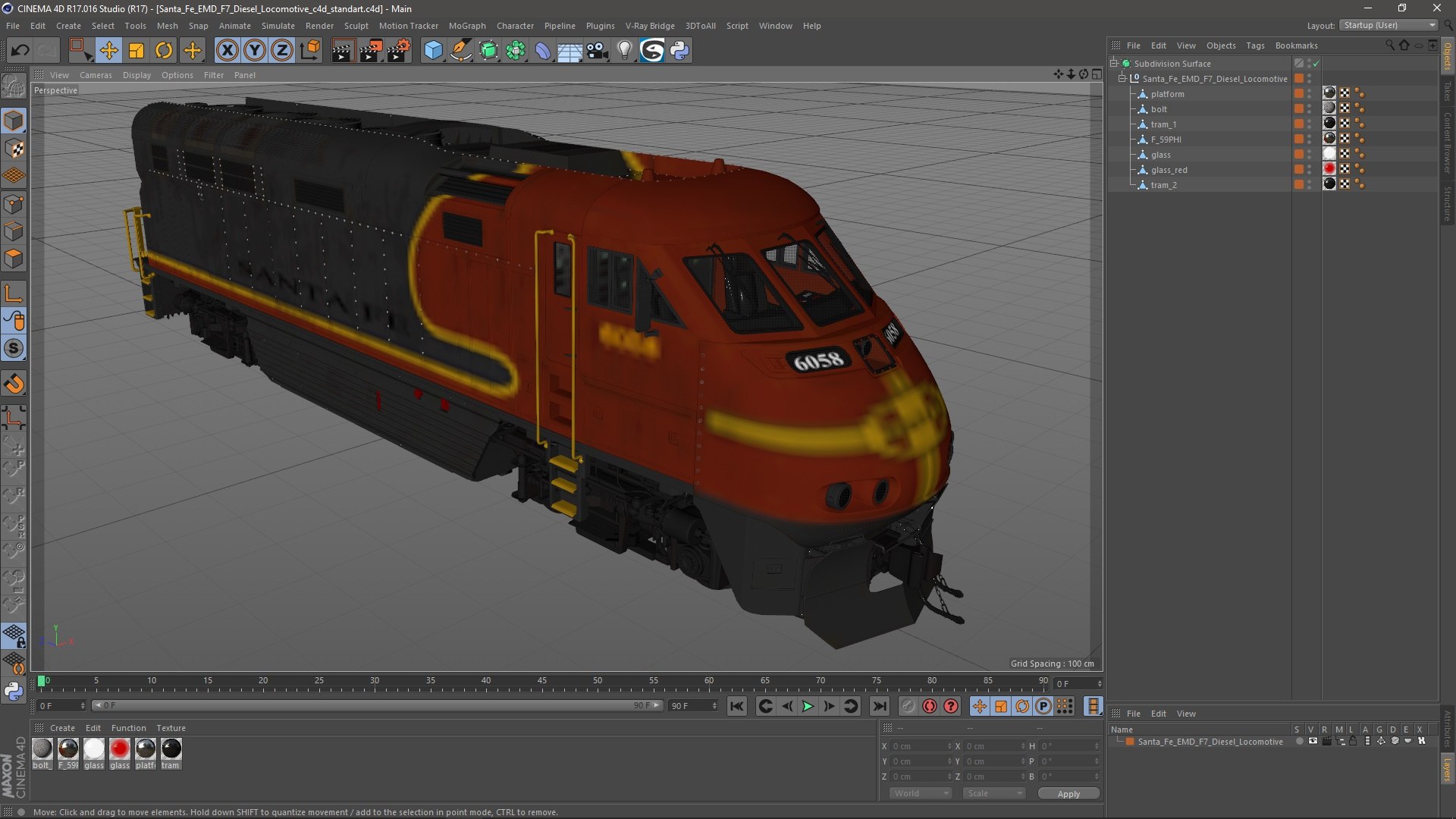 3D Santa Fe EMD F7 Diesel Locomotive model https://p.turbosquid.com/ts-thumb/vZ/5bjxB6/5u/santafeemdf7diesellocomotive3dsmodel045/jpg/1708742291/1920x1080/fit_q87/4482ad3140174f970caa8273c5cfc141adf26220/santafeemdf7diesellocomotive3dsmodel045.jpg