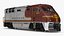 サンタフェ EMD F7 ディーゼル機関車