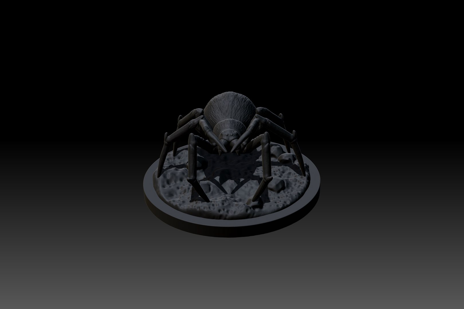 3D 3D Printable Spider Model Perfect For Halloween Model - TurboSquid ...