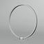 Anneau LED flottant futuriste