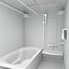3D model unit bathroom bath