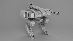 robot defender 3D model