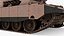Dirty Israeli Tank Merkava 5 Beige 3D