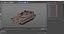 Dirty Israeli Tank Merkava 5 Beige 3D