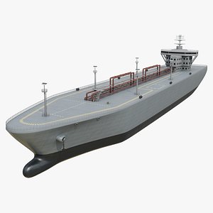 Fleet Oilers and Replenishment Ship 3D