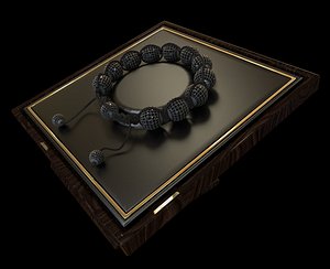 3d model shamballa bracelet