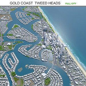 city area building 3D model
