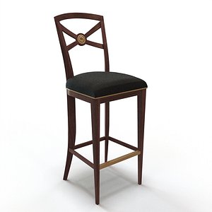 3D barstool interior bar stool