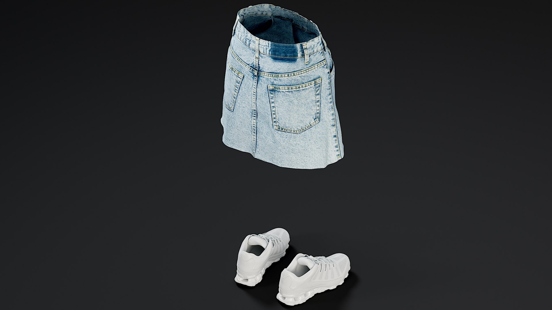 3D realistic skirt sneakers collections model https://p.turbosquid.com/ts-thumb/vZ/Oupr4h/1AZzljyD/_view11/jpg/1587574818/1920x1080/fit_q87/58dad43fc995cf1b81399c4b97c9d633426bbca6/_view11.jpg