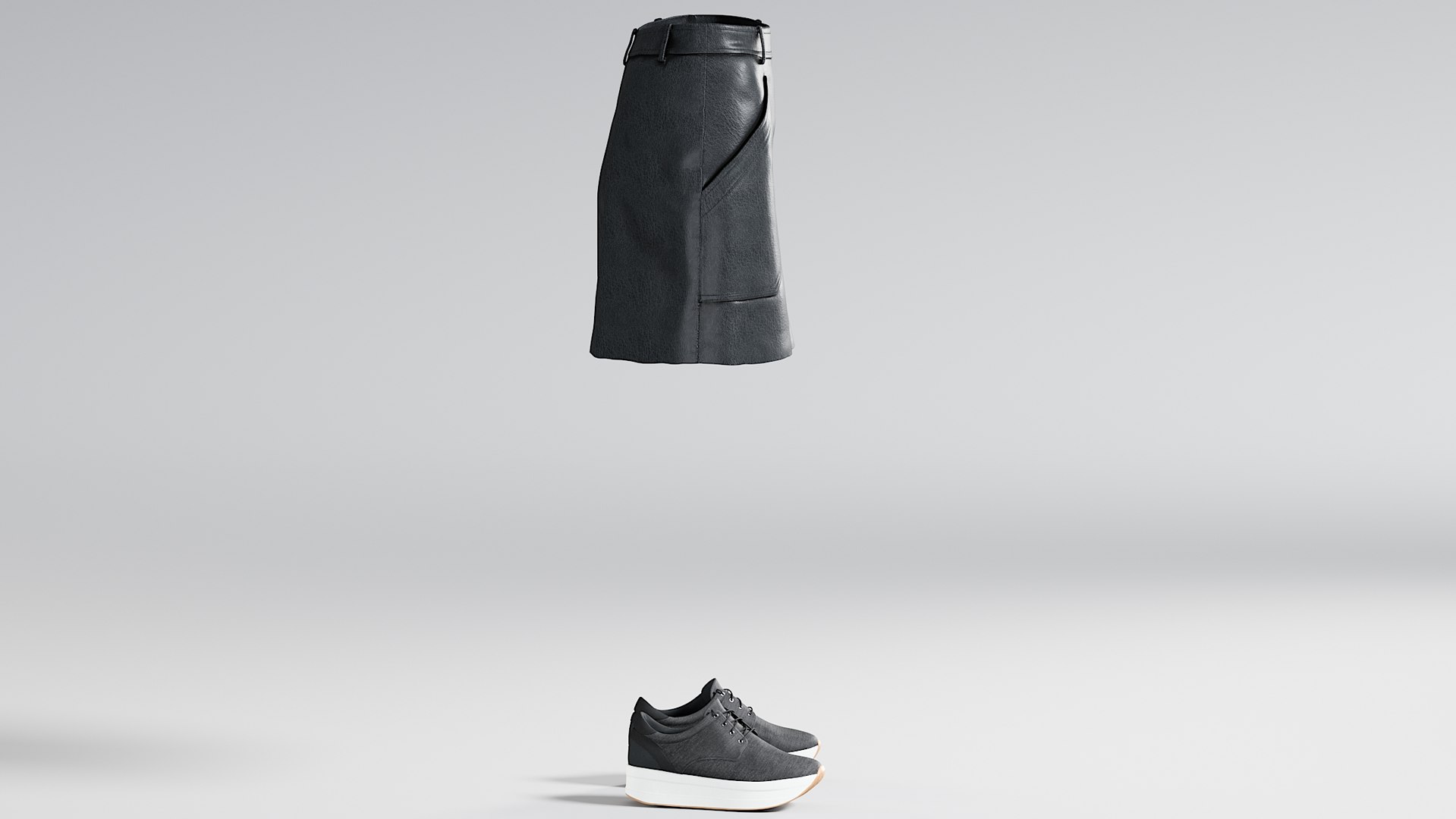 3D realistic skirt sneakers collections model https://p.turbosquid.com/ts-thumb/vZ/Oupr4h/A6QTspej/_view080006/jpg/1587574774/1920x1080/fit_q87/6088fdfff099a3d4aa5b49ac4a04ced529810bcd/_view080006.jpg