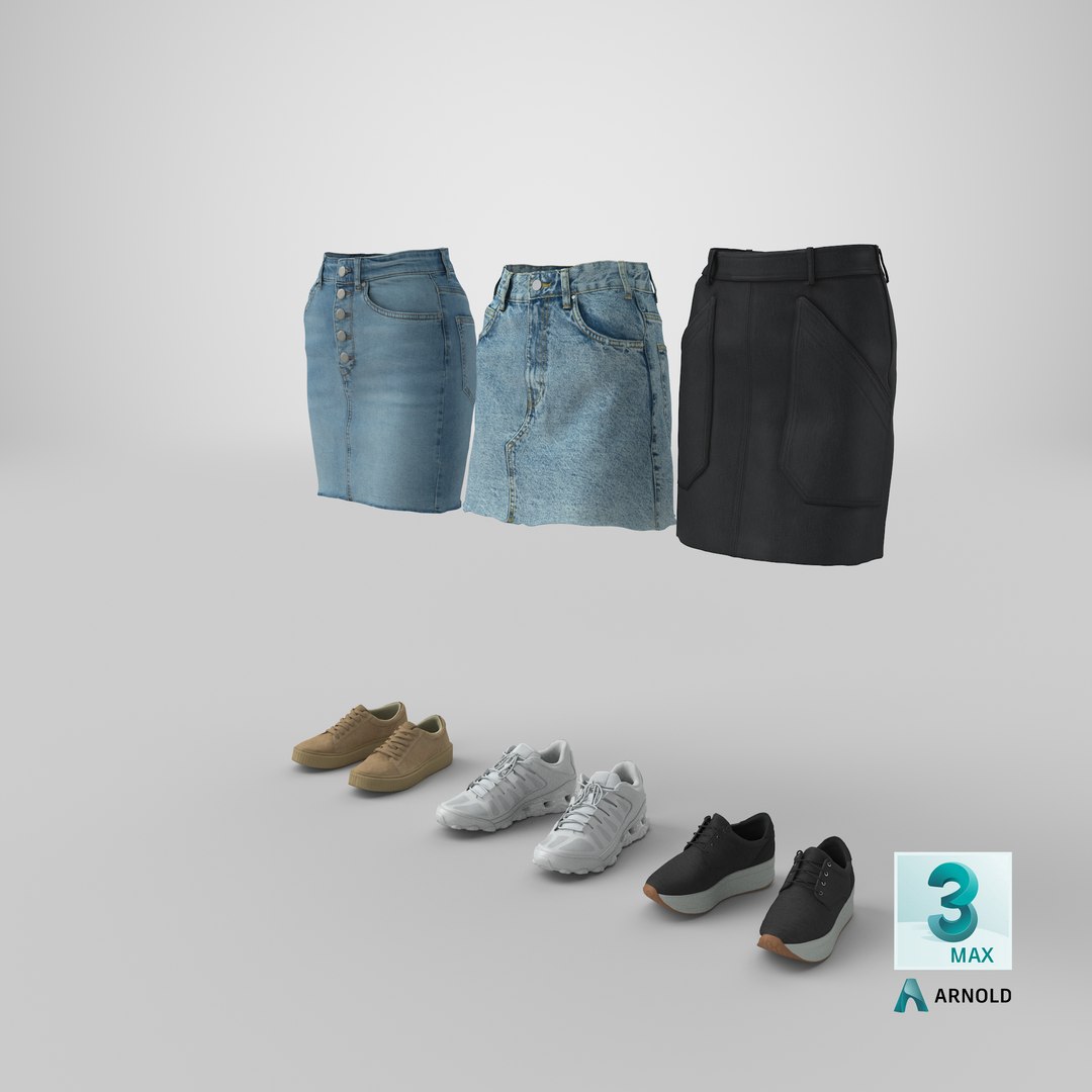 3D realistic skirt sneakers collections model https://p.turbosquid.com/ts-thumb/vZ/Oupr4h/Cby3LN3k/stemcell_max_arnold_render/png/1588664683/1920x1080/fit_q87/94c36a06965334f5755259bed77cbd4ec397ff45/stemcell_max_arnold_render.jpg