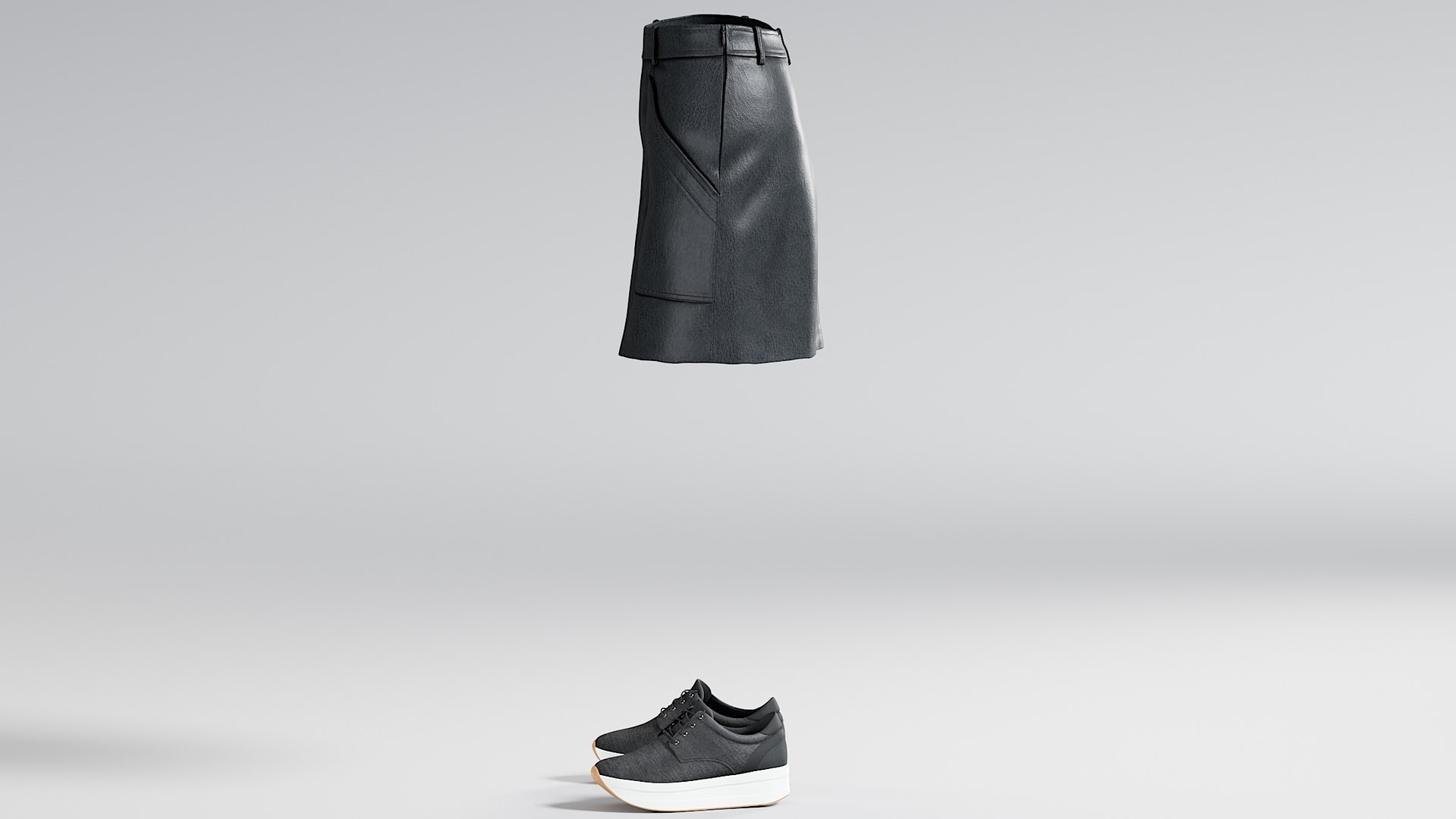 3D realistic skirt sneakers collections model https://p.turbosquid.com/ts-thumb/vZ/Oupr4h/H6uabohL/_view100018/jpg/1587574774/1920x1080/fit_q87/d0d1b8f56c12c33409a86d8ec37f399edc1f10f2/_view100018.jpg