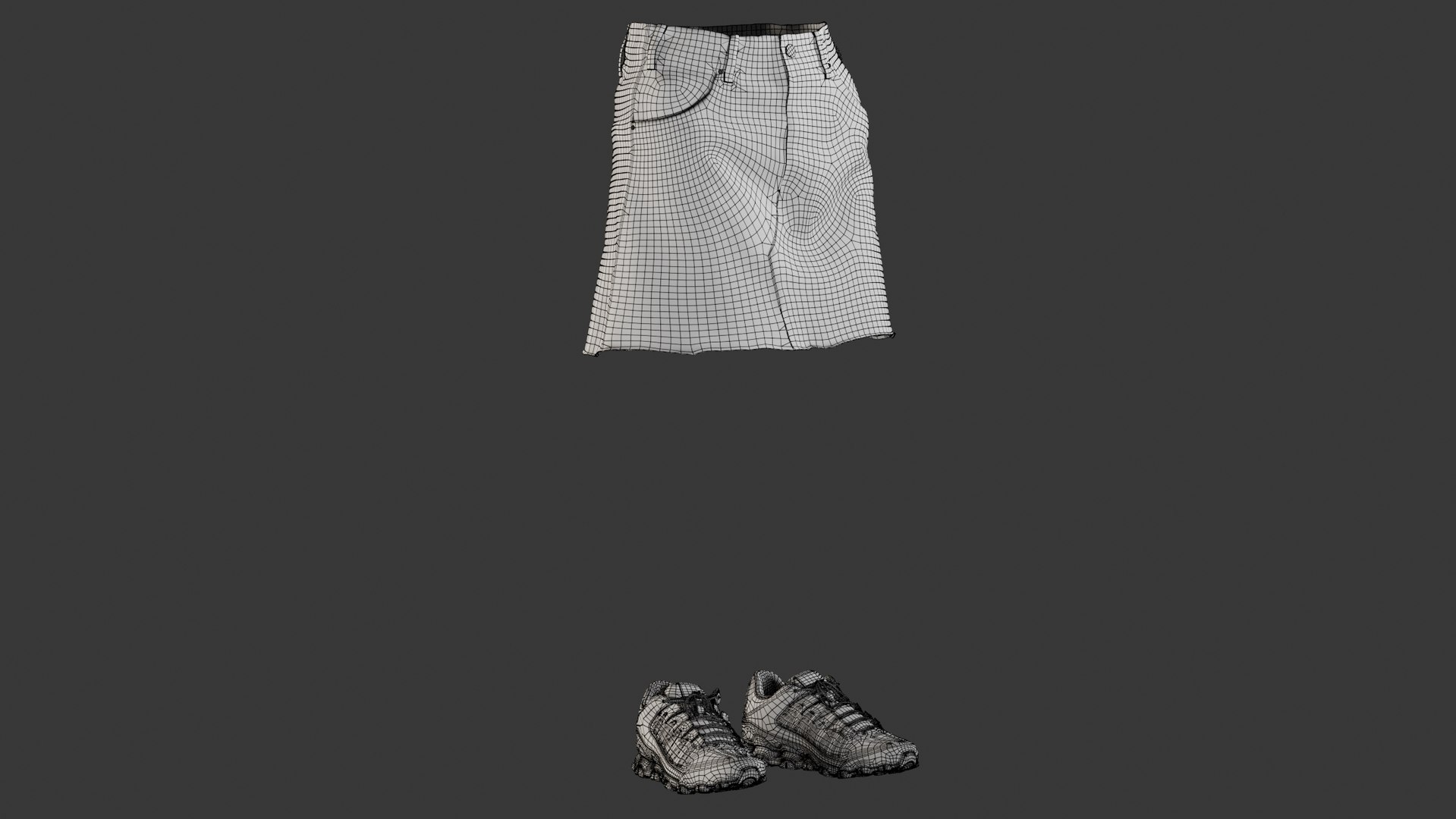 3D realistic skirt sneakers collections model https://p.turbosquid.com/ts-thumb/vZ/Oupr4h/MjtRXpea/_view210049/jpg/1587575000/1920x1080/fit_q87/ef4641aaa0c97cf7c3c8a3e02d493b7609196202/_view210049.jpg