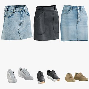 Skirt with Sneakers Collection