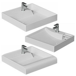Sinks in the bathroom