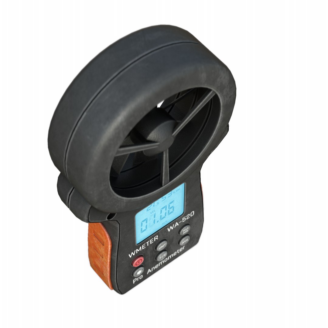 Anemometer 3D Model - TurboSquid 2033202