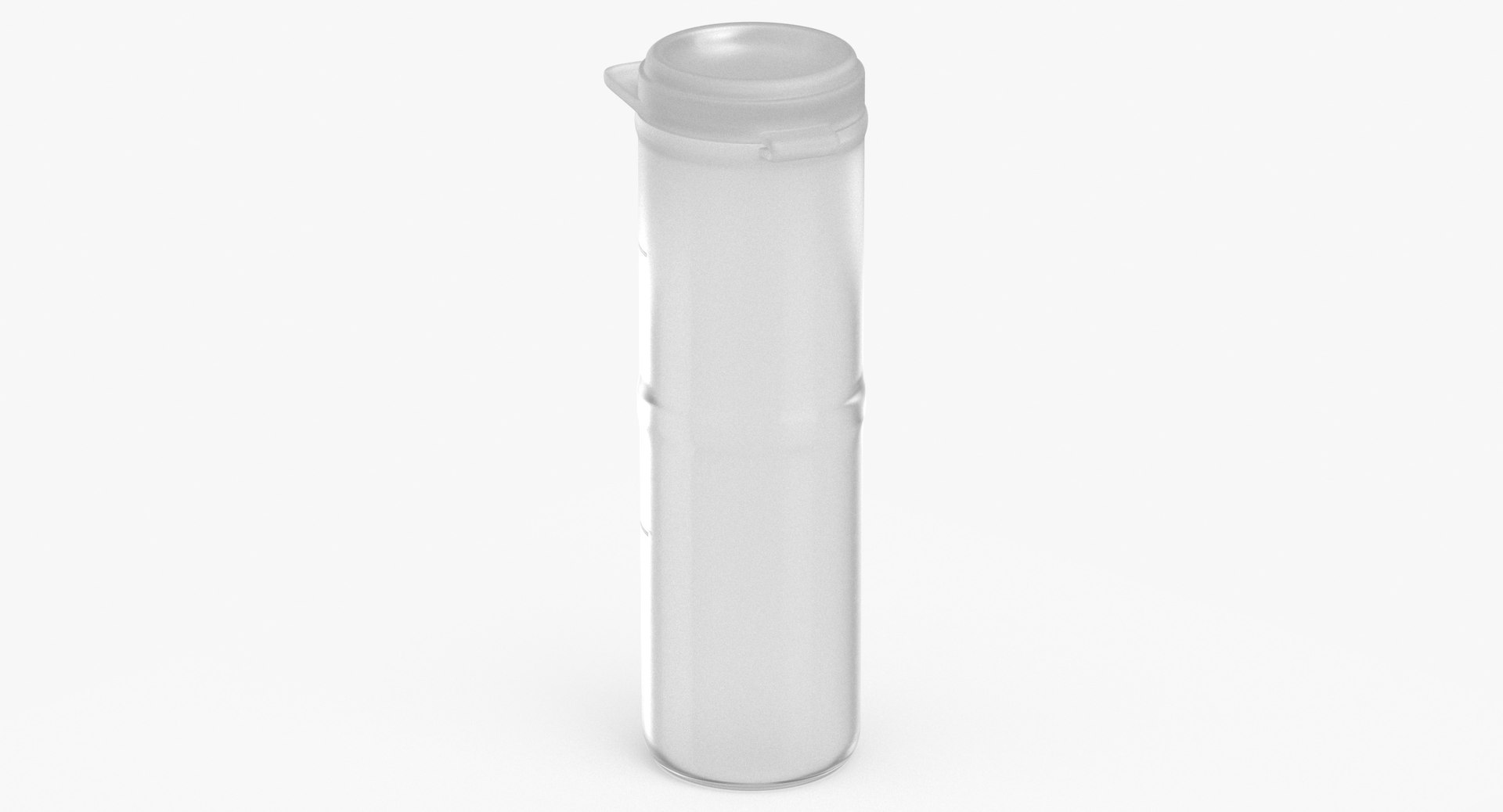 Pill Pod Hinge Top Vial 1 2oz Empty 3D model TurboSquid 2049093