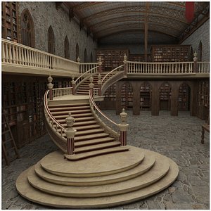 3D Egyptian Interior Library - 02