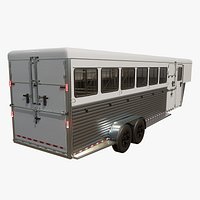 Gooseneck Horse Trailer Rigged