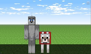 3d model minecraft