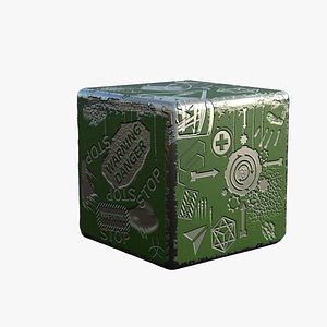 Sci-Fi Mystery Box 3D
