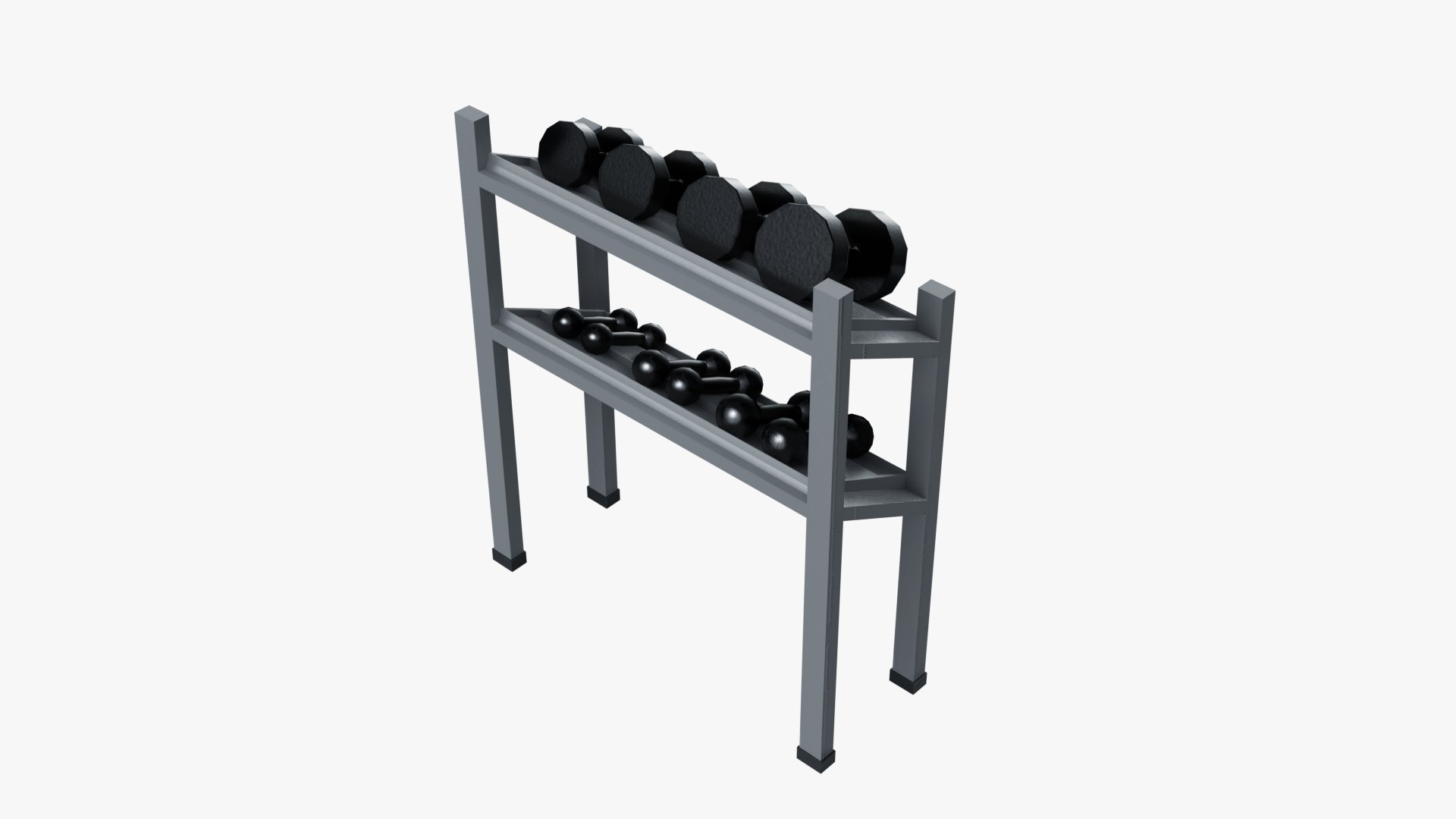 Weight Rack Model TurboSquid 1875245