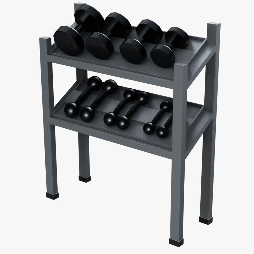 Weight Rack model TurboSquid 1875245