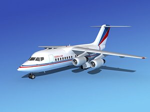 3d turbines bae 146 model
