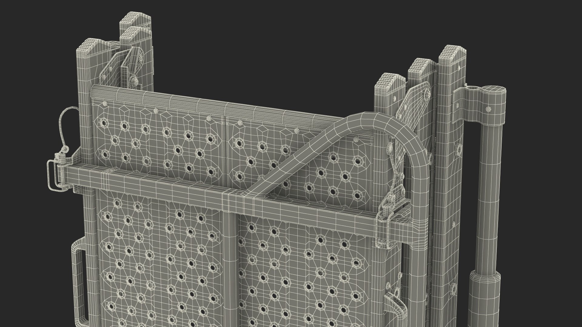 3D Rescue Platform Folded - TurboSquid 2211493