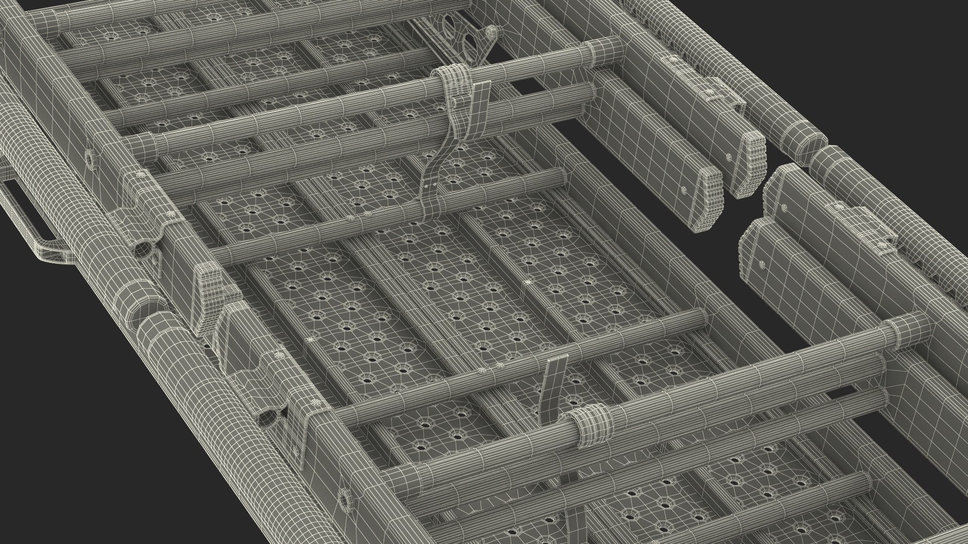 3D Rescue Platform Folded - TurboSquid 2211493