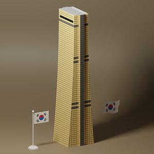 63 Building Seoul Korea 3D model