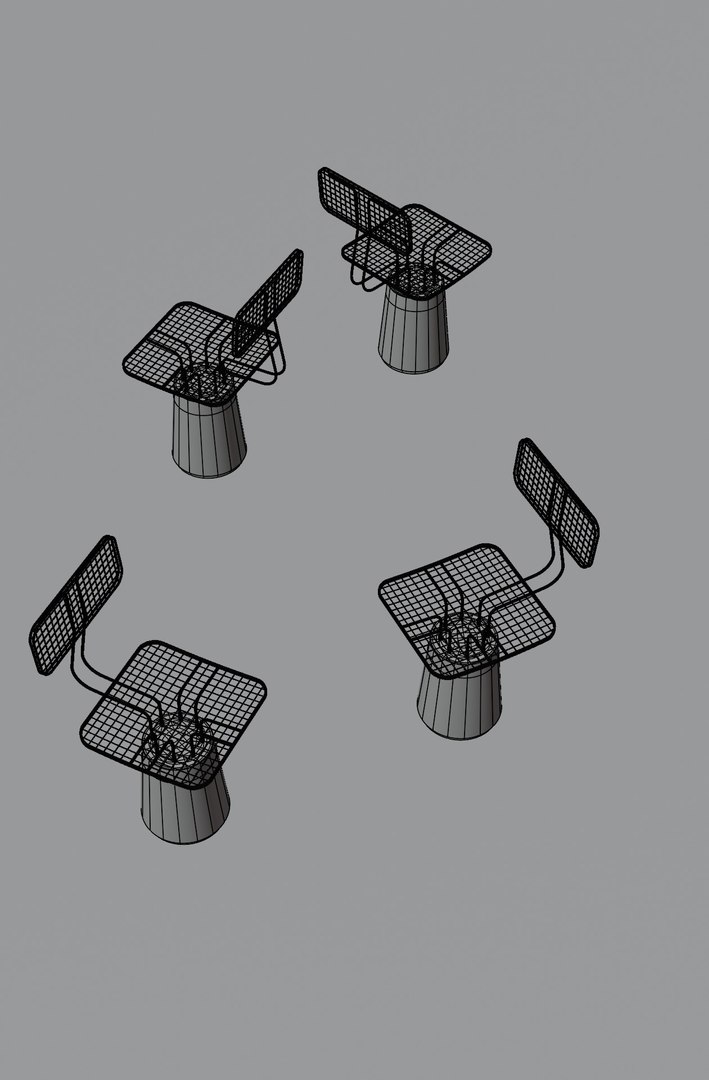 3D THE MESH Bench And Seat 3D Model - TurboSquid 2251333