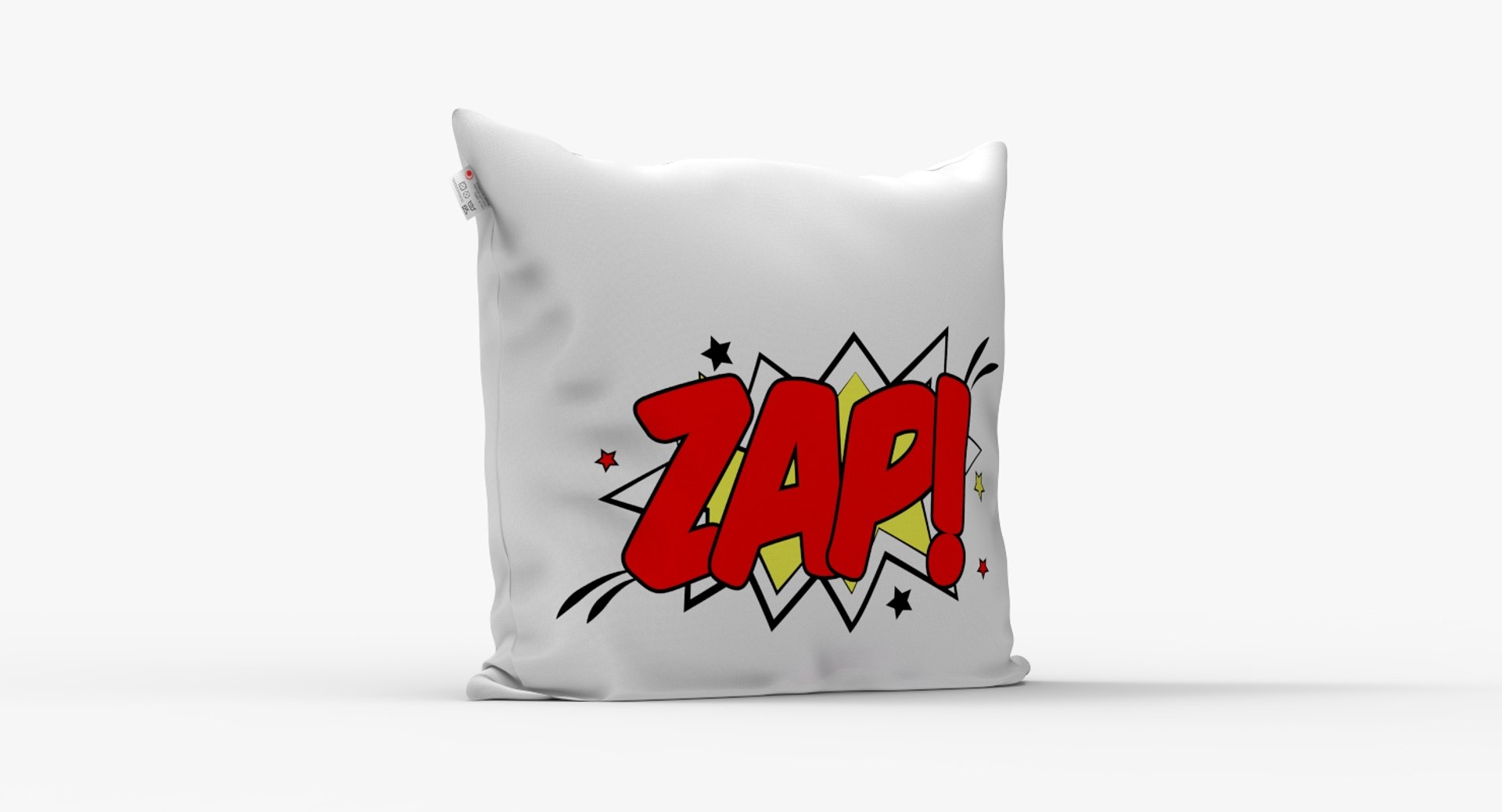 Zap pillow model TurboSquid 1384046