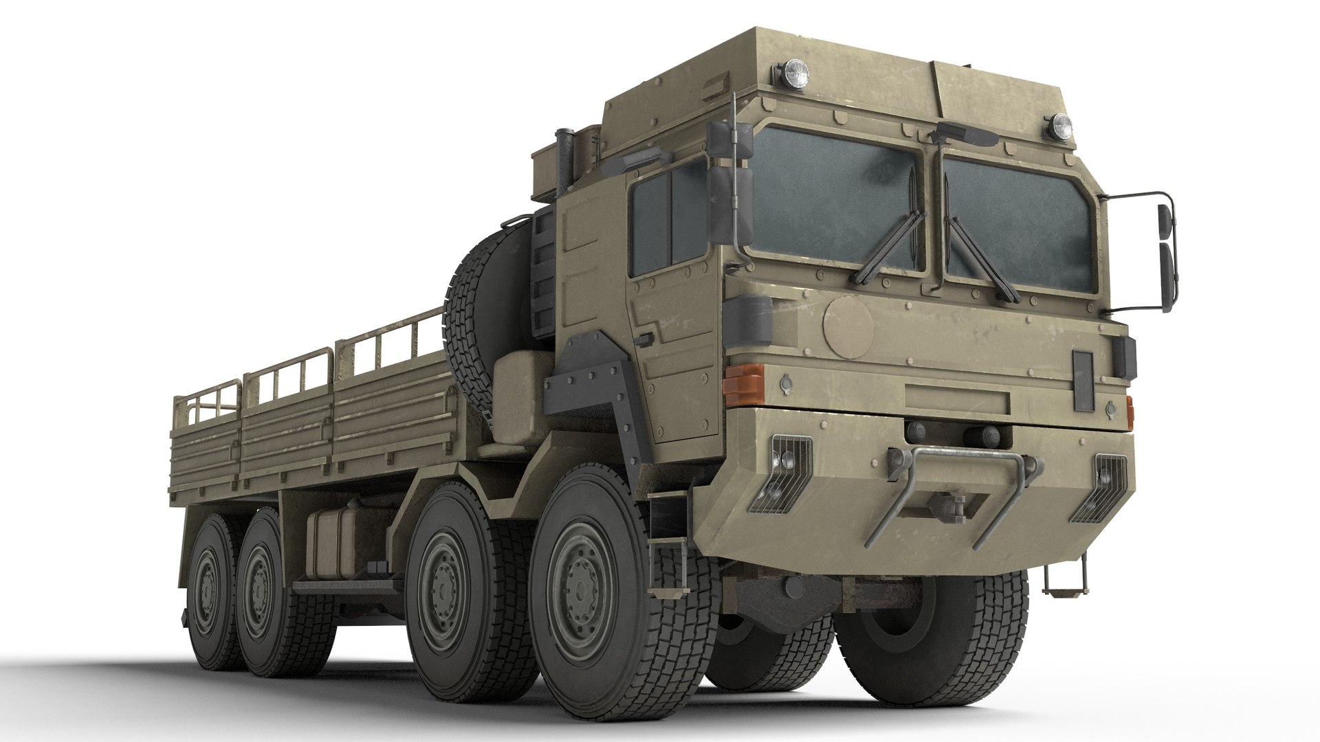3D MAN HX77 Loader Military Truck - TurboSquid 2241535