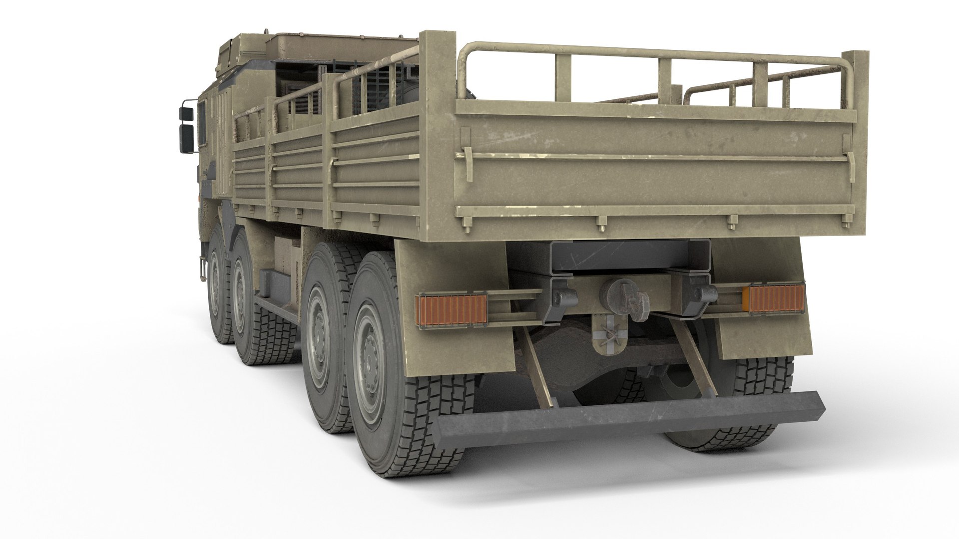 3D MAN HX77 Loader Military Truck - TurboSquid 2241535