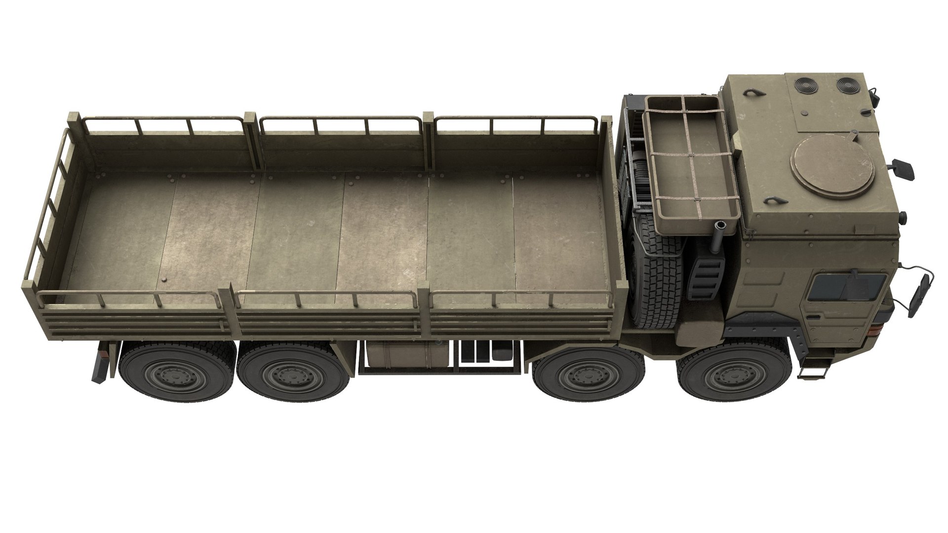 3D MAN HX77 Loader Military Truck - TurboSquid 2241535