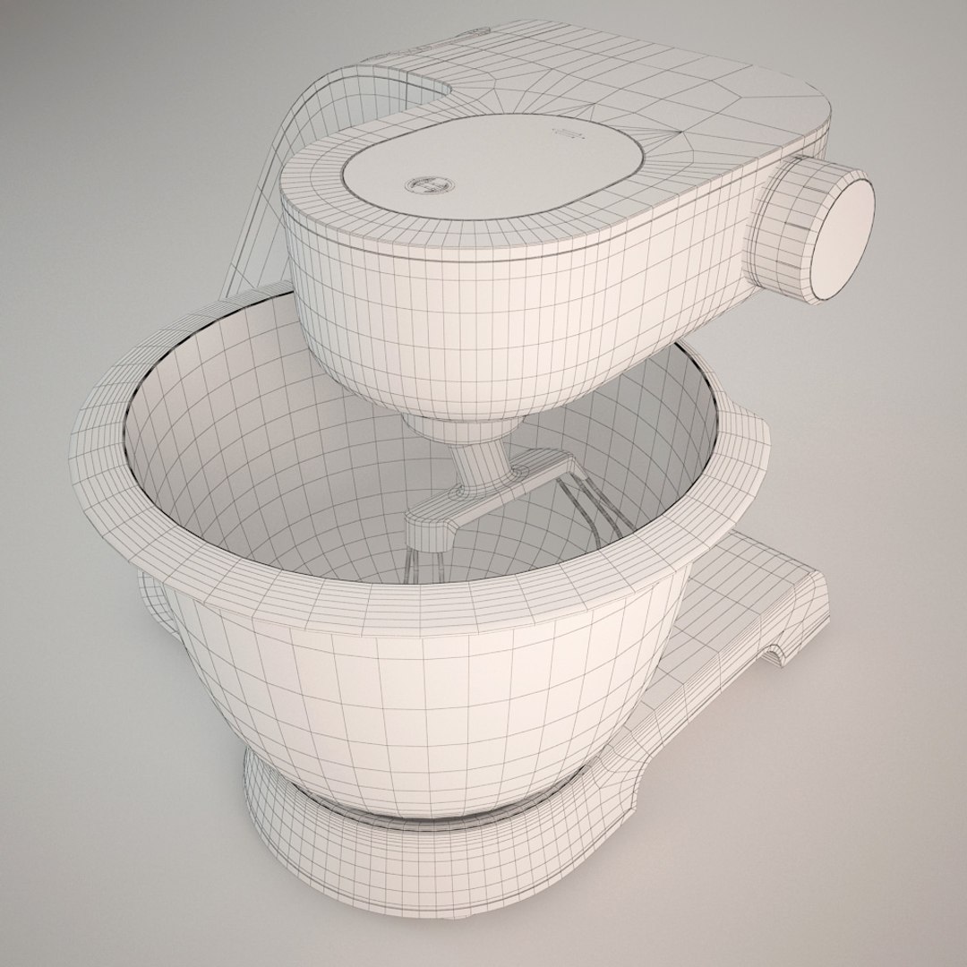 Bosch Food Processor 3D model