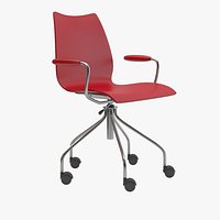 Kartell Maui Armchair on Casters