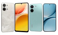 Xiaomi REDMI Turbo 5 Green And Vivo Y05 Summit Platinum