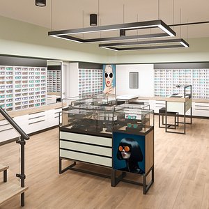 Optical Store Interior