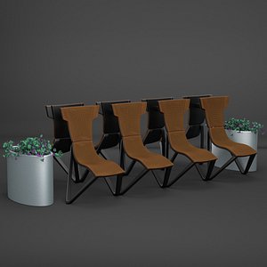 3D fabric seating