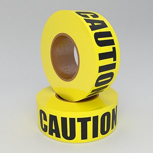 3D Caution Tape