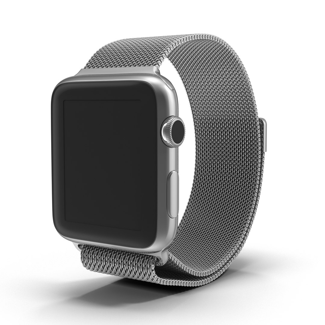 Apple Watch Milanese Loop 3D model preview