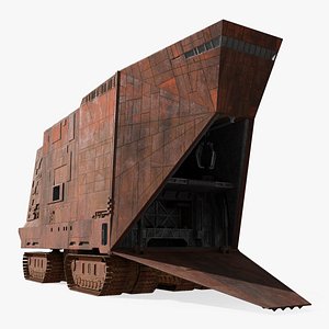 Star Wars Jawa Sandcrawler Rigged