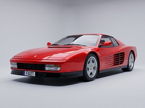 Ferrari Testarossa Classic Italian Supercar