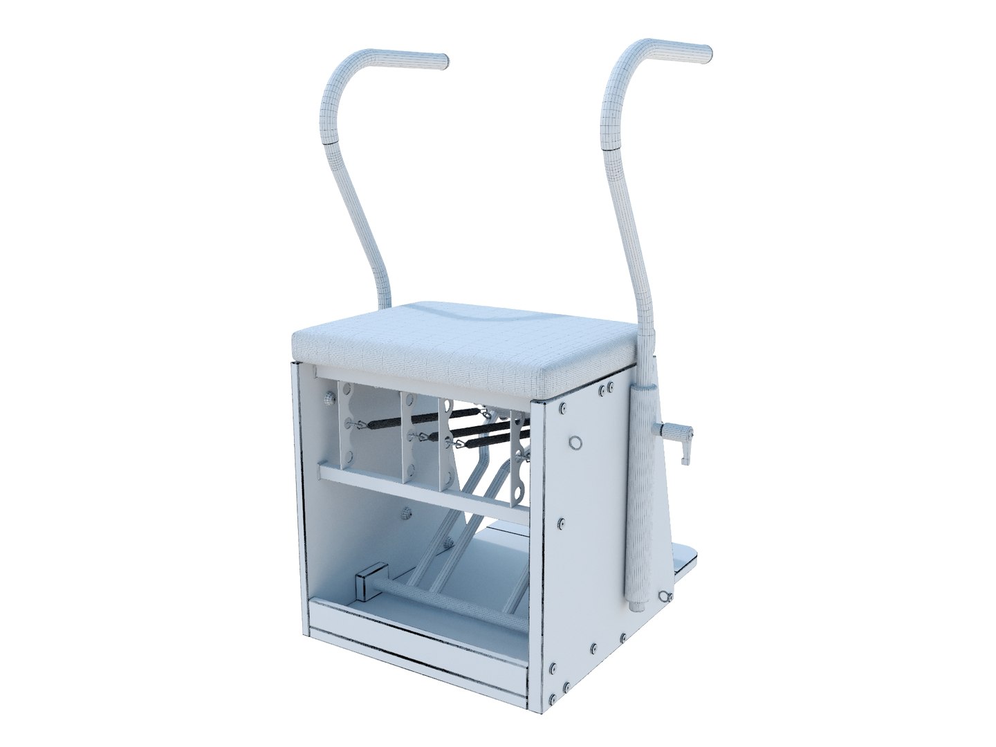 APARELHO DE PILATES CADEIRA COMBO CLASSIC STEP CHAIR ARKTUS model https://p.turbosquid.com/ts-thumb/va/7cLEGj/1D/aparelhodepilatescadeiracomboclassicstepchairarktusrender01wire/jpg/1687286012/1920x1080/fit_q87/70ba48ab032590f924fcc740d768776b621d80c4/aparelhodepilatescadeiracomboclassicstepchairarktusrender01wire.jpg